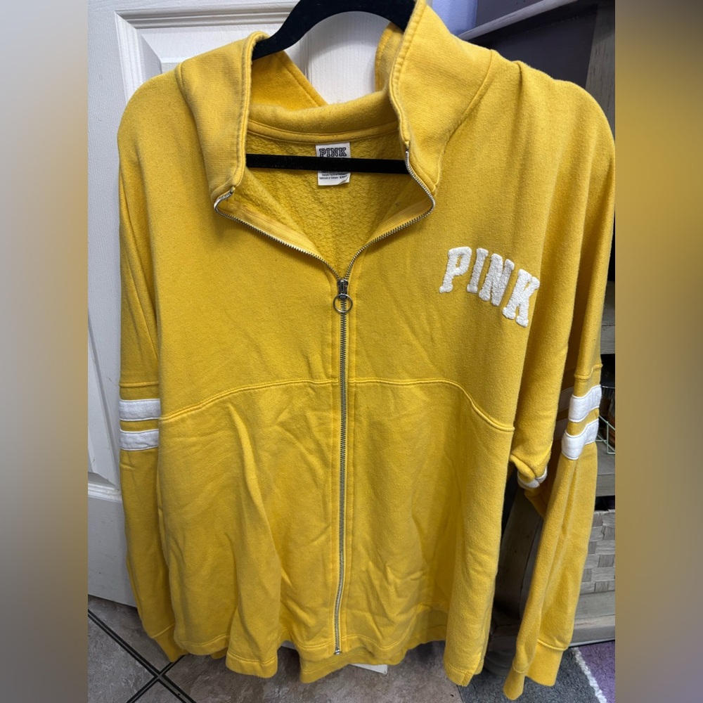 Victoria's Secret PINK Yellow Hoodie